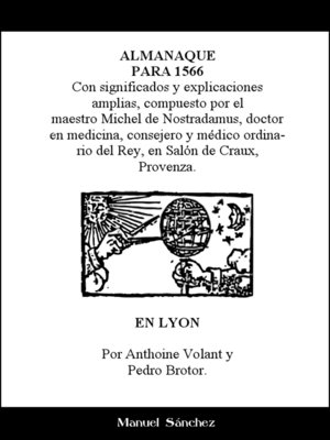 cover image of Almanaque para 1566 de Nostradamus